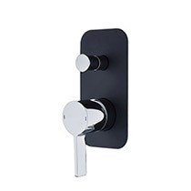 Vivo Noir Wall Mixer/Diverter