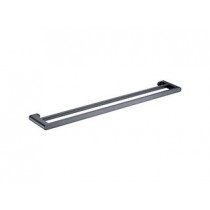 Bermuda Dbl Towel Rail 830 BLK