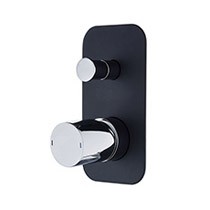 Jordy Wall Mixer/Diverter-BLK