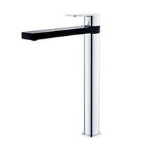 Zoe Tall Basin Mixer-BLK