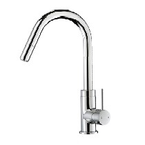 Gooseneck Pull Out Sink Mixer 