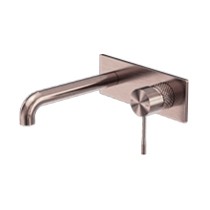 Opal Wall Basin Mixer BZ