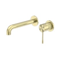 Opal Wall Basin/Bath Mixer BG
