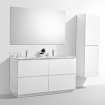 Zoe Freestanding Vanity 1500