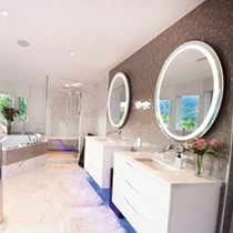 RB Backlit Mirror Cool Light