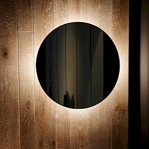 Round Backlit Mirror